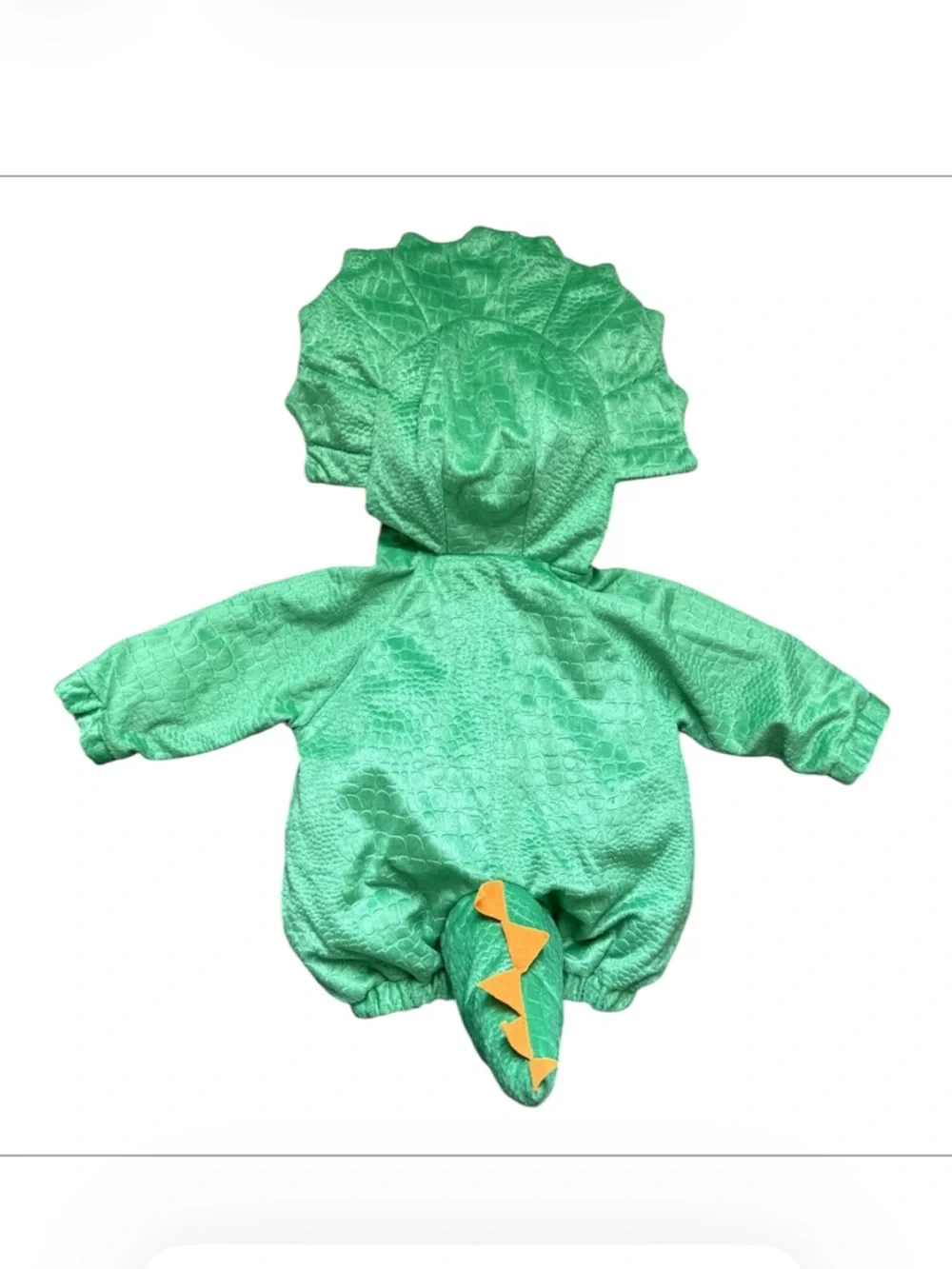 HYDE & EEK Plush Triceratops Dinosaur Baby Pullover Halloween Costume 12-18M